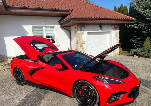 Chevrolet Corvette cena 459555 przebieg: 21337, rok produkcji 2020 z Reda małe 497